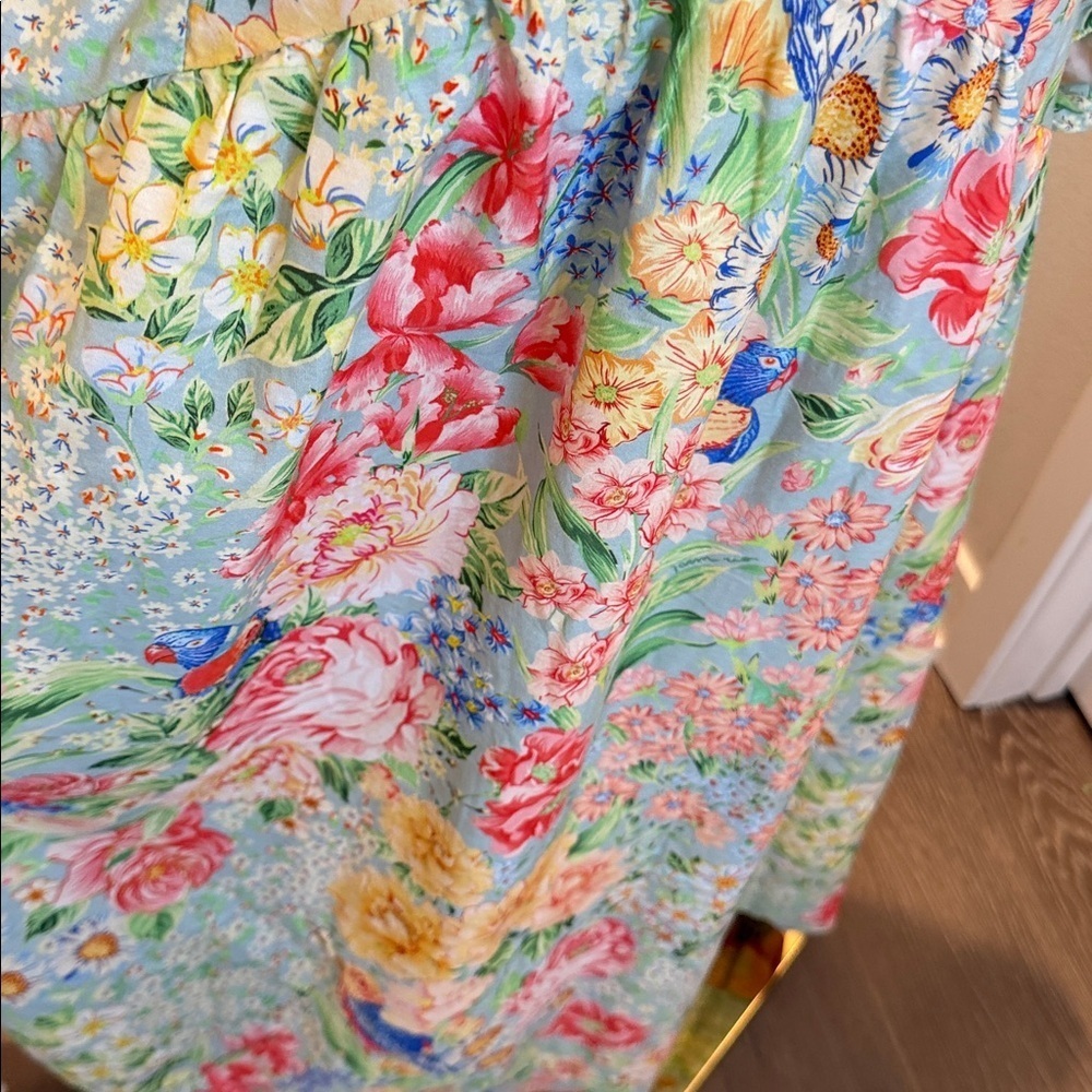 FARM Rio One-Shoulder Long Floral Dress Size M - Picture 6 of 10